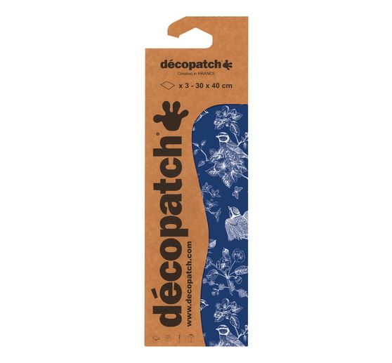 Décopatch paper "Flowers and birds"