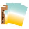 D&eacute;copatch papier "Kleurverloop"