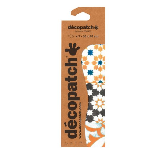 Décopatch paper "Tile mosaic colorful"
