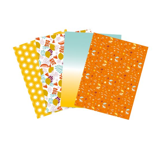 Décopatch Pocket Hot-Foil Collection Mix and Patch "Summer Day"