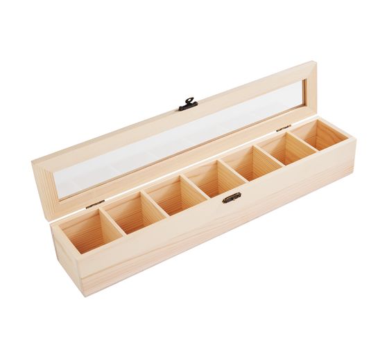 VBS Sorting box with 7 compartments and viewing window