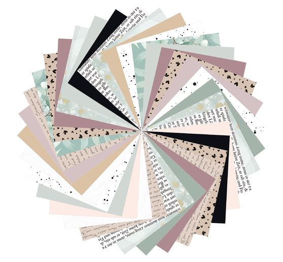 Assortiment de papier de pliage « Natural »