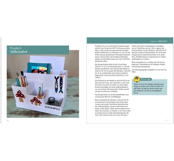 Boek "Plotten mit Vinylfolie"
