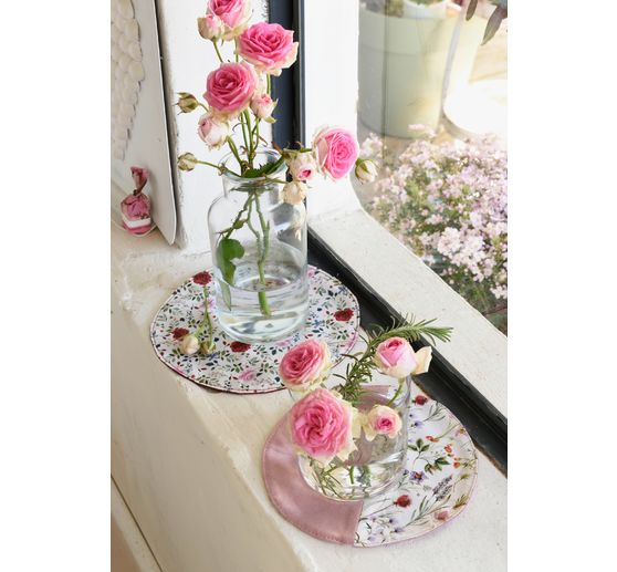 Westfalenstoffe Katoenen stof "Florenz - Roses"
