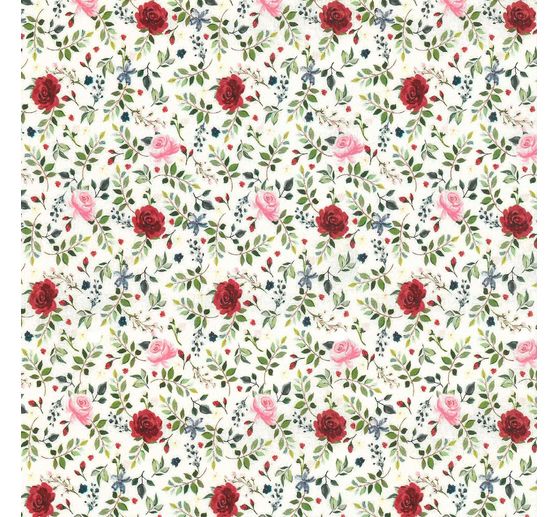 Westfalenstoffe Katoenen stof "Florenz - Roses"