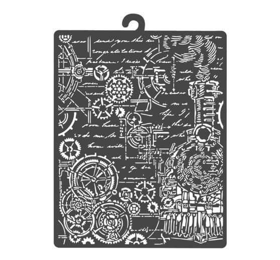 Stencil "Fantasy World - Metal Decor"