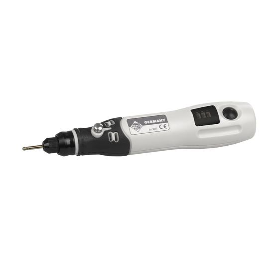 Battery engraving set with 4 attachments