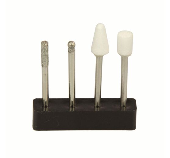 Battery engraving set with 4 attachments