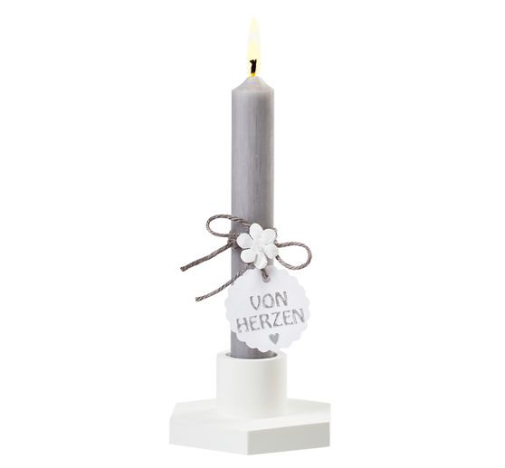 Silicone casting mould "Stick candle holder hexagon"