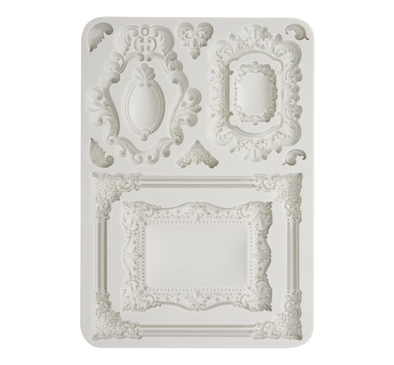 Silicone Stencil "Brocante Antiques - Frame"