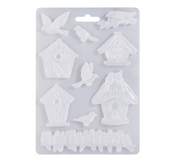 3D Textuurmat "Garden - Nestkastje"