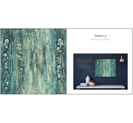 Boek « Malen mit Spachtelmasse und Acrylfarbe »