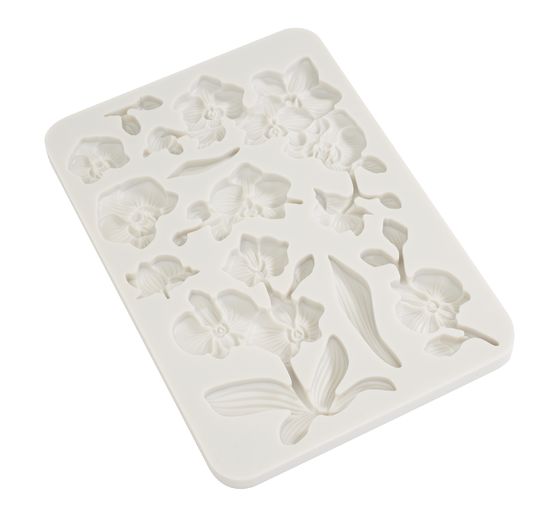 Silicone mould "Orchids and Cats - Orchids"