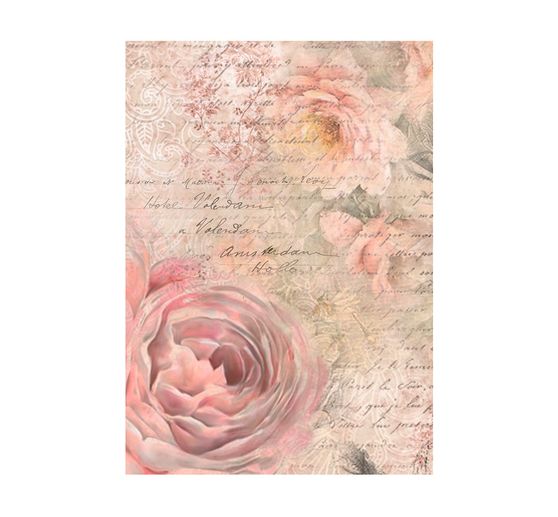 Motief strozijde achtergronden "Shabby Rose"