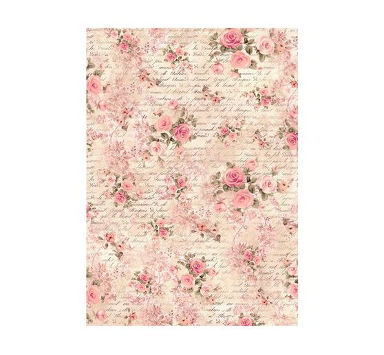 Motief strozijde achtergronden "Shabby Rose"
