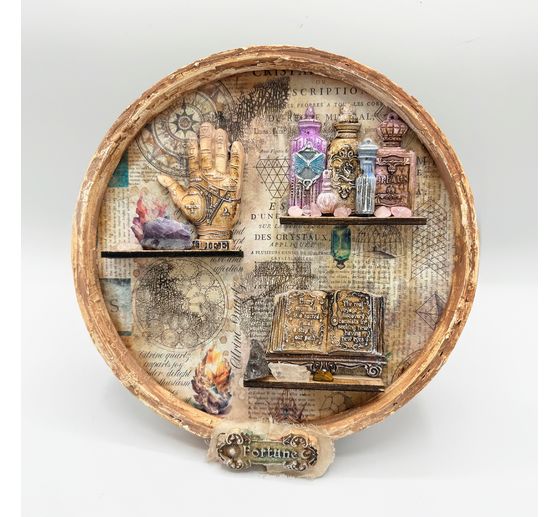 Bloc de papier scrapbooking « Fortune »