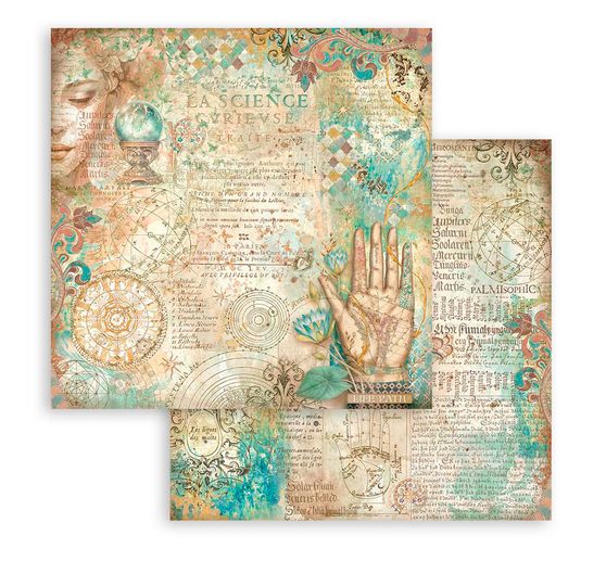 Bloc de papier scrapbooking « Fortune »