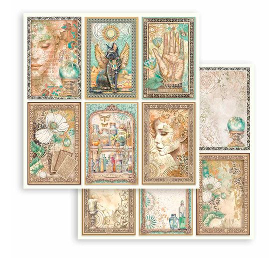 Bloc de papier scrapbooking « Fortune »