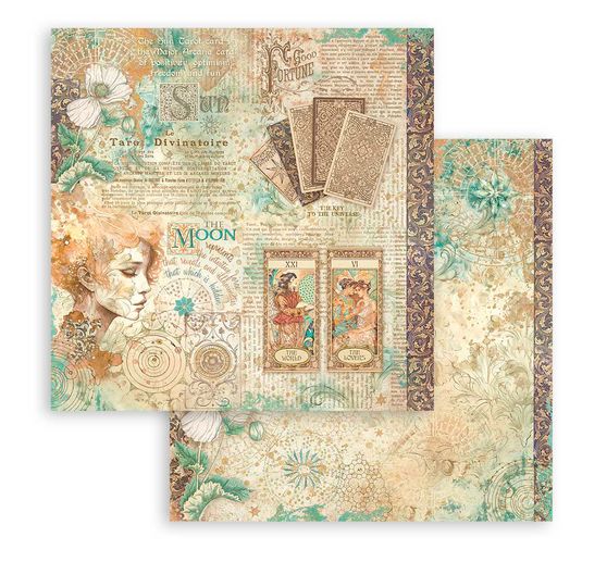 Bloc de papier scrapbooking « Fortune »