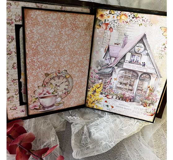 Scrapbook papier "Flower Shop"