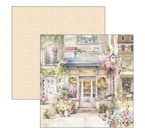 Scrapbook papier "Flower Shop"