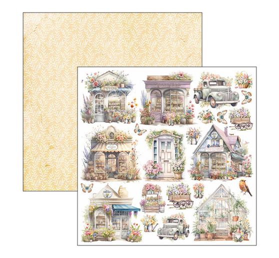 Scrapbook papier "Flower Shop"
