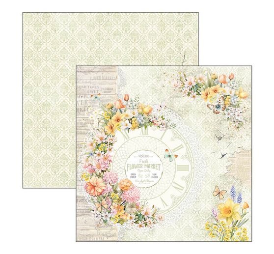 Scrapbook papier "Flower Shop"