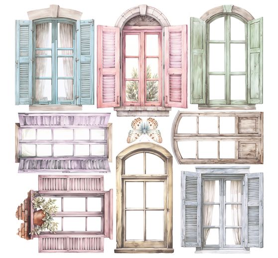 Vellum Paper "Flower Shop"