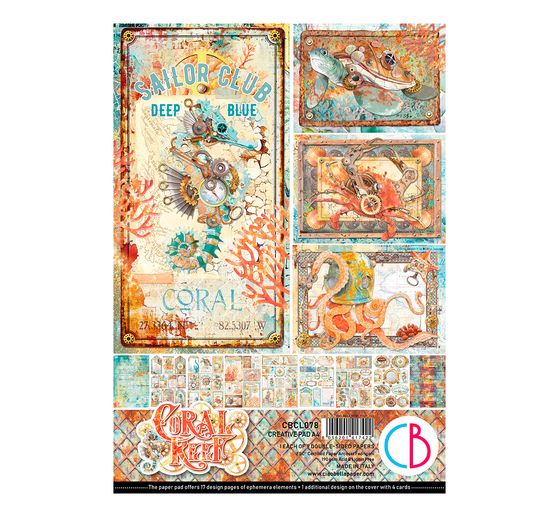 Papier-Set "Coral Reef"