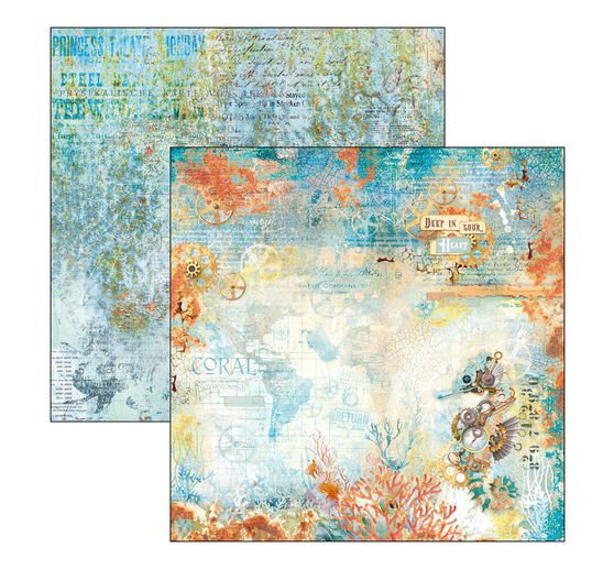 Scrapbook papier "Coral Reef"