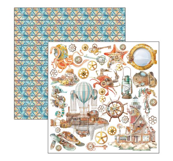Scrapbook papier "Coral Reef"