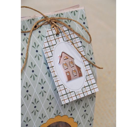 Scrapbook blok "Home for Christmas"