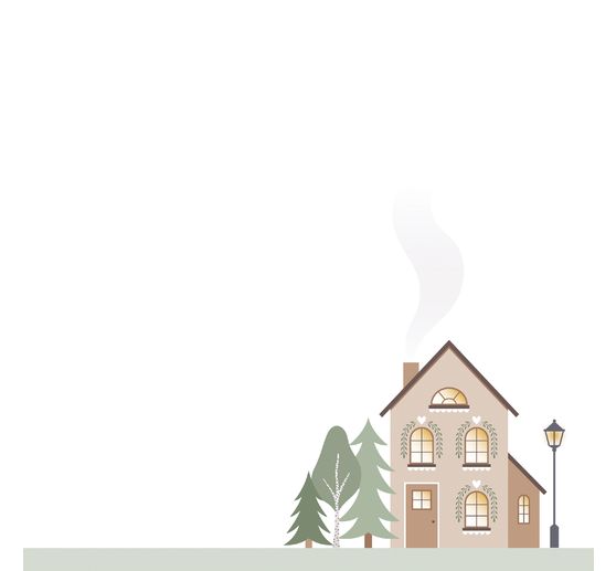 Scrapbook blok "Home for Christmas"