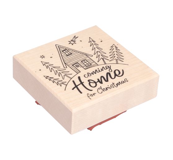 BUTTERER Stempel "Coming Home for Christmas"