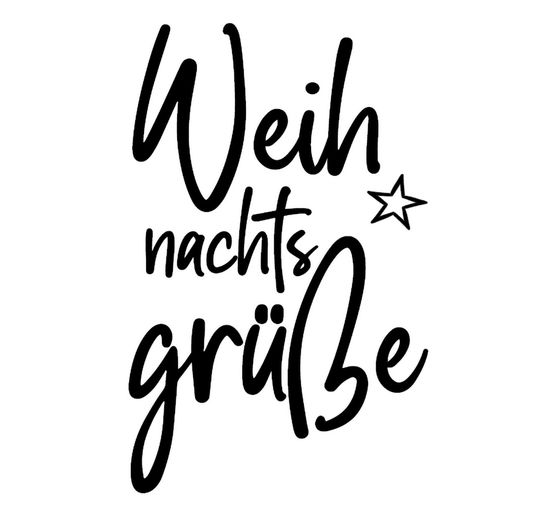 Tampon BUTTERER « Weihnachtsgrüße »