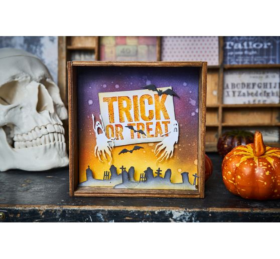 Sizzix Thinlits Ponssjabloon "Fright Night by Tim Holtz"