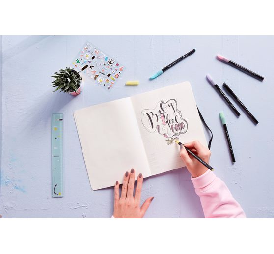 edding 1200 colour pen fine Pastel, set of 6
