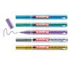 edding 780 gloss varnish-Marker Metallic, Special, set of 5