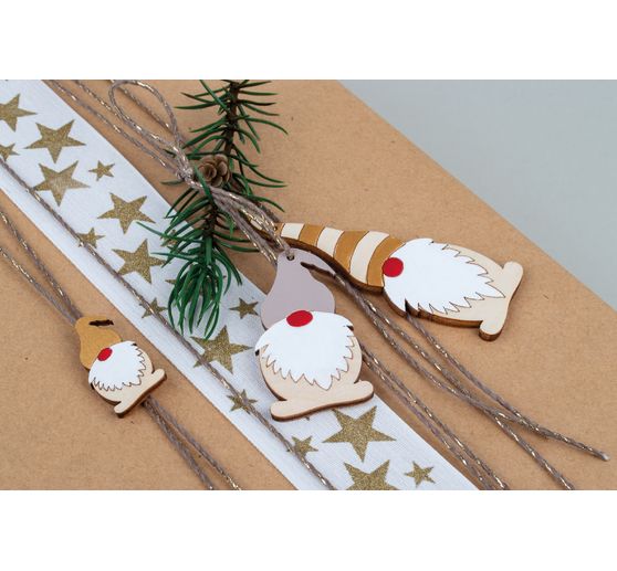 Decoratieve hanger "Kabouter", met koord