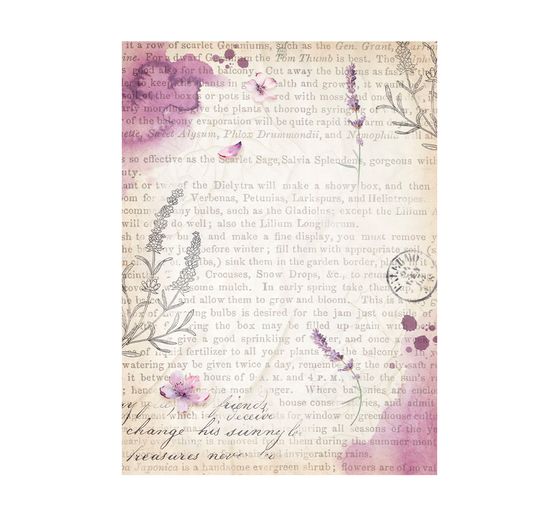 Motief strozijde achtergronden "Lavender"
