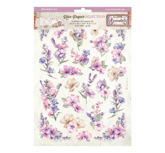 Motief strozijde assortiment "Lavender"