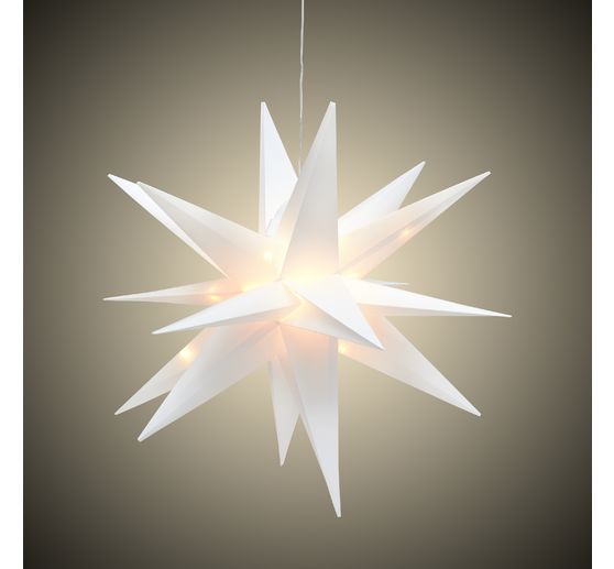 LED 3D ster "Wega", Wit