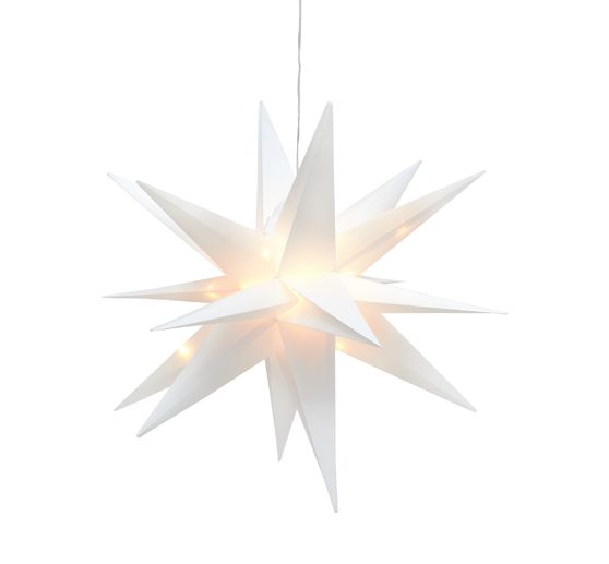 LED 3D ster "Wega", Wit