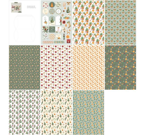 Bloc créatif « Christmas Time »