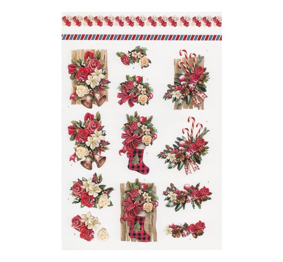3D Stansveldboek "Christmas Baubles"