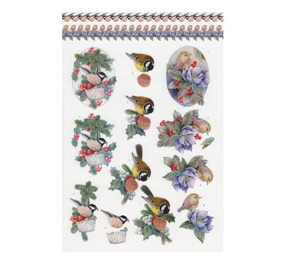 3D Stansveldboek "Christmas Baubles"