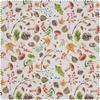 Motiefstof linnenlook "Herfstmagie"