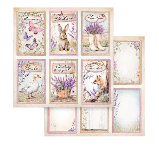 Scrapbook blok "Lavendel"
