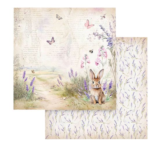 Scrapbook blok "Lavendel"
