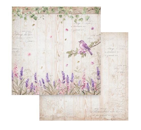 Scrapbook blok "Lavendel"